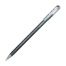 STYLO DOUBLE POINTE MÉTALLIQUE ARGENTÉ