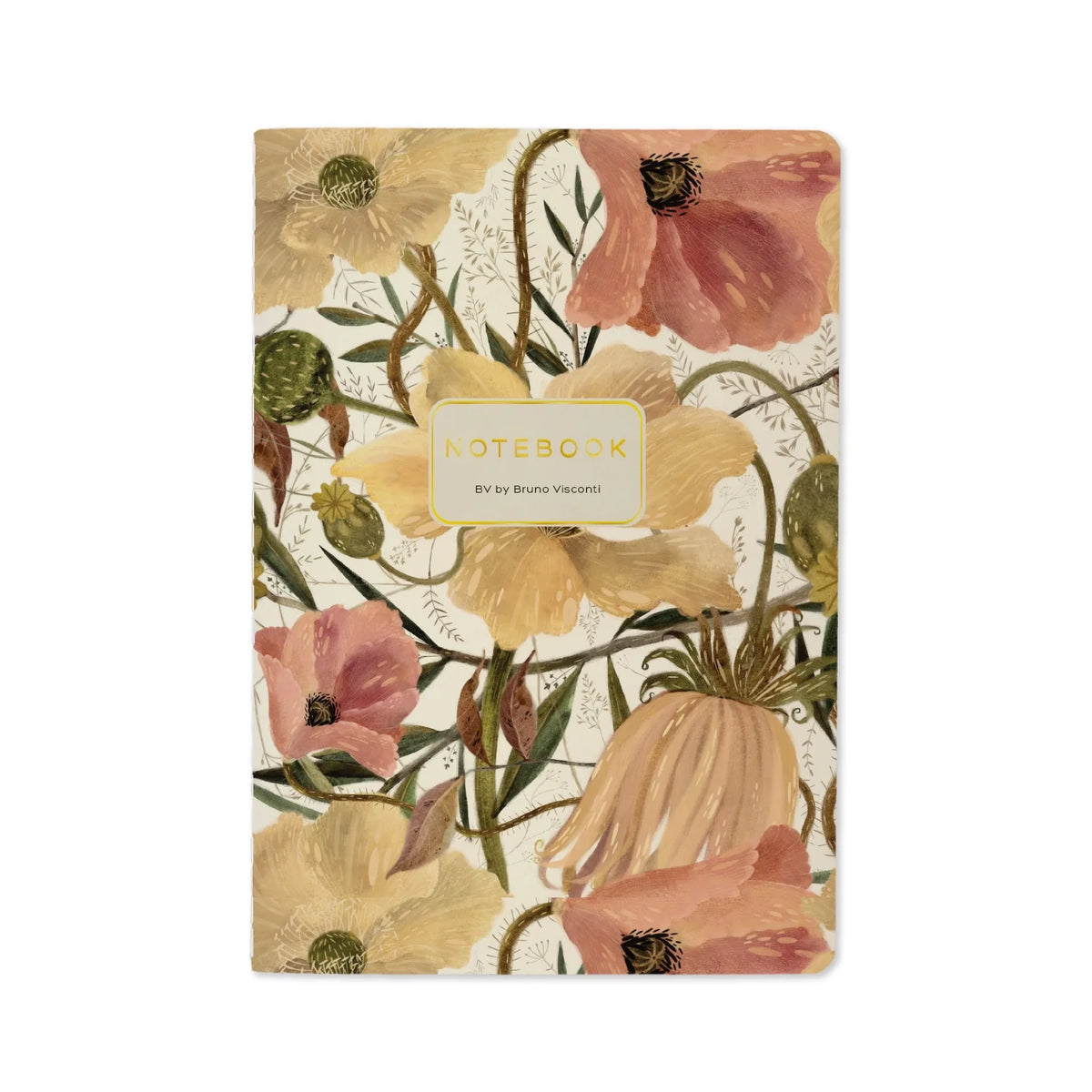 Bruno Visconti Soft Petals lined notebook, cover