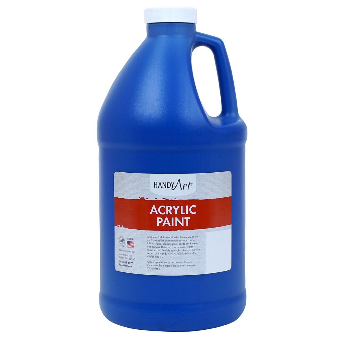 Handy Art Student Acrylic Paint — 1/2 Gallon Ultramarine Blue