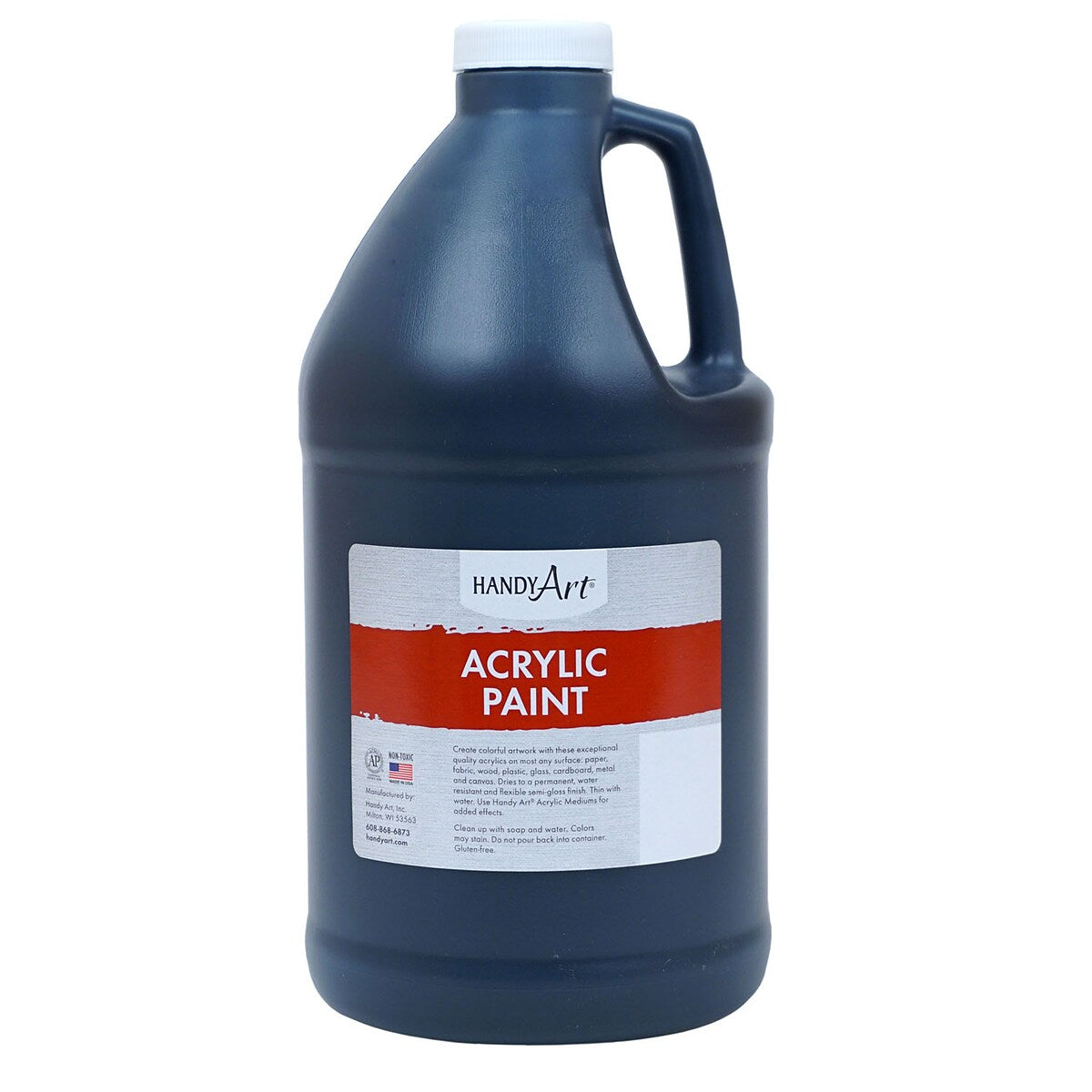 Handy Art Student Acrylic Paint — 1/2 Gallon Mars Black