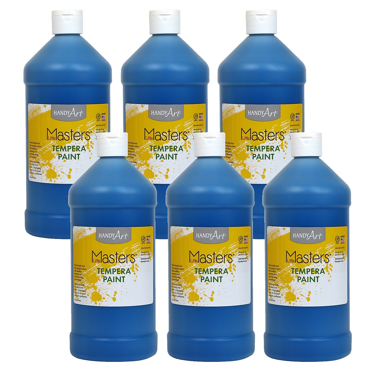 Handy Art Little Masters Tempera Paint — 32 oz Blue