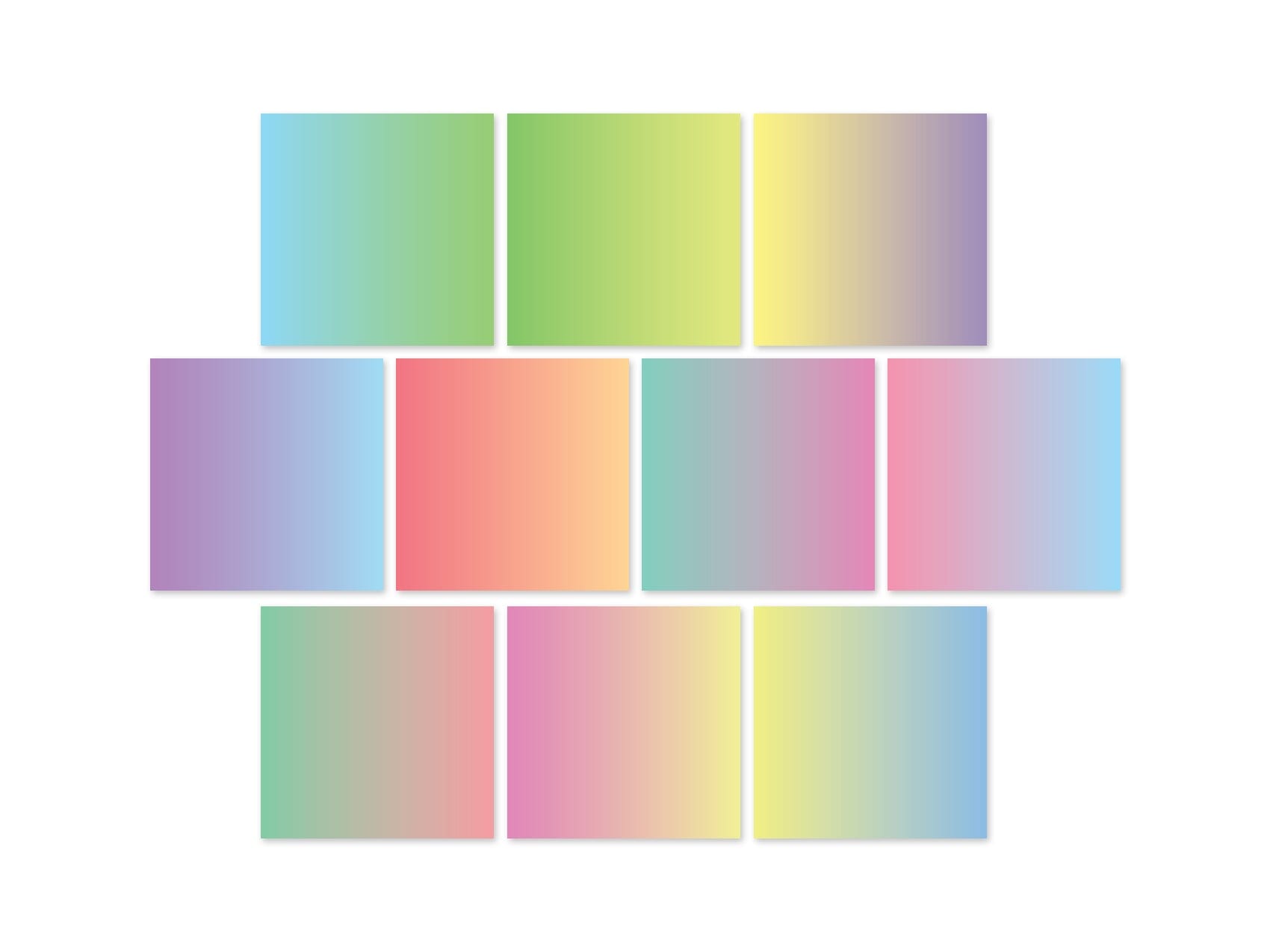 Ombre 6x6" Paper Stacks 50pk