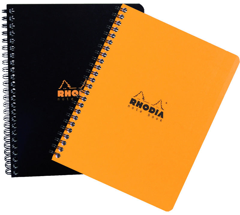 Rhodia Wirebound Notebook, A4+, 9 x 11.75 in — front view