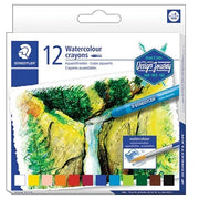 STAEDTLER AQUARELL WATERCOLOUR CRAYONS SET OF 12 STD223C12