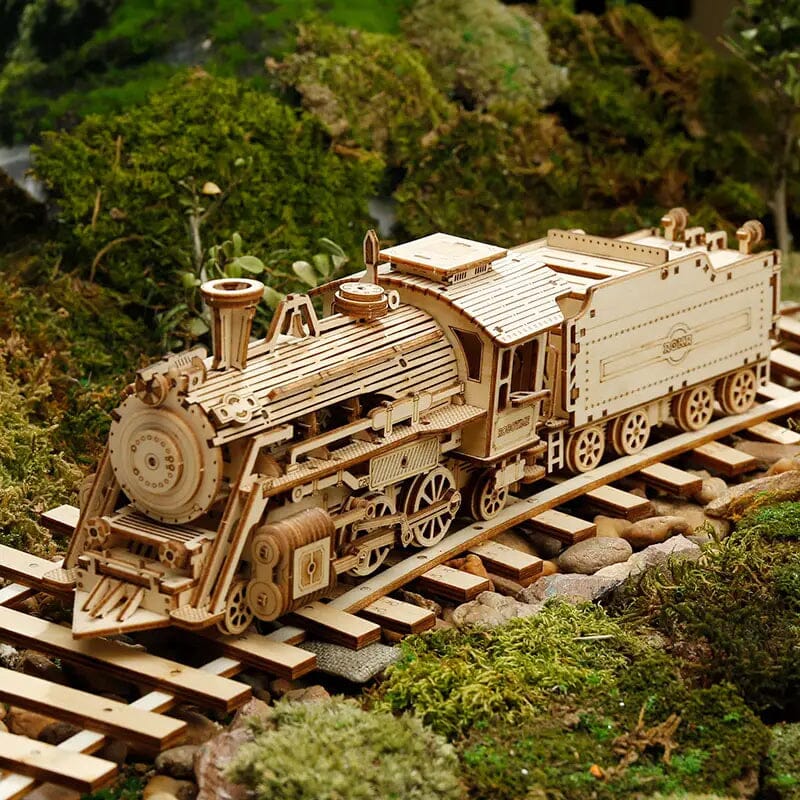 3D Vintage Wood Model Kits