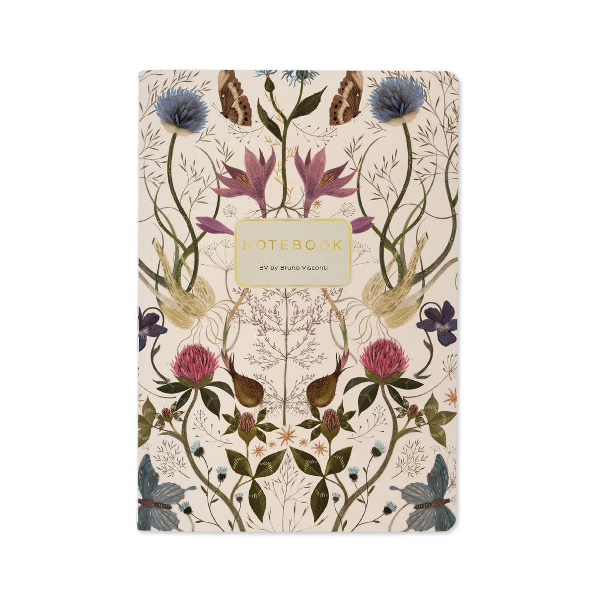 Bruno Visconti Symmetry lined notebook, cover