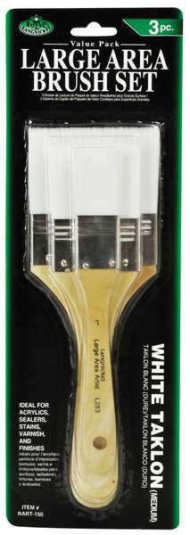 Large Area Synthetic Brush Sets