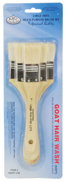 Large Area Natural Brush Sets