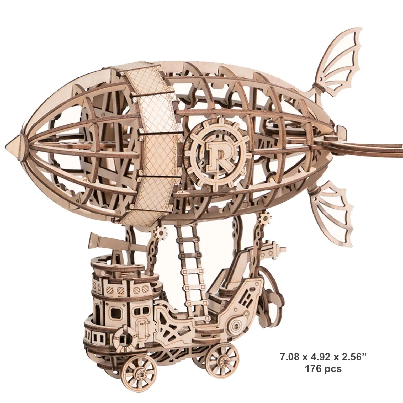 3D Vintage Wood Model Kits
