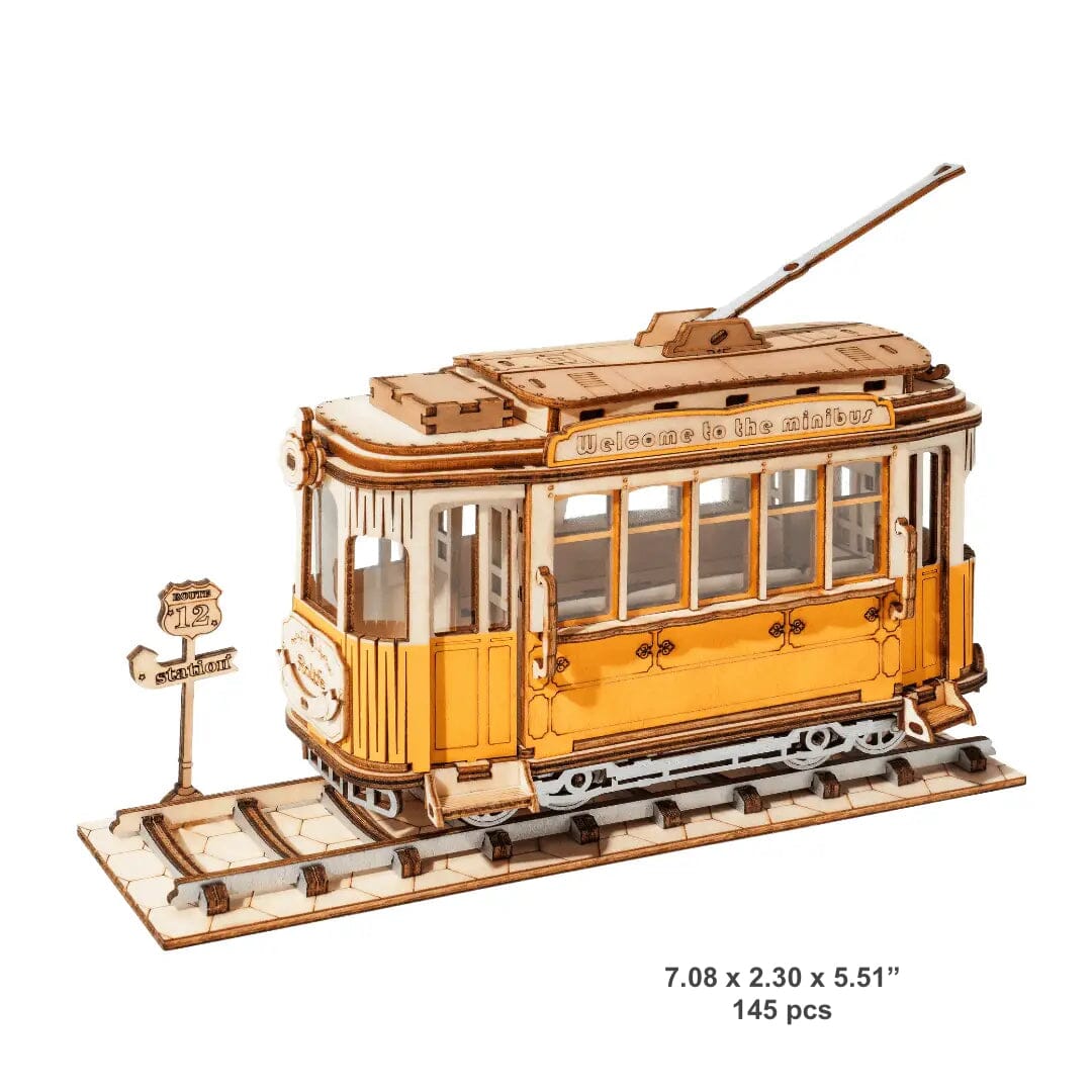 3D Vintage Wood Model Kits