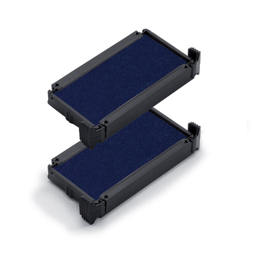 Trodat 6/4911 replacement ink pads, pack of 2 — Blue