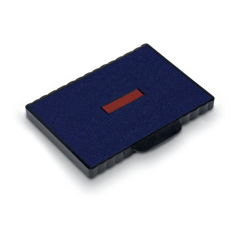 Trodat 5211 replacement ink pad — Blue/Red