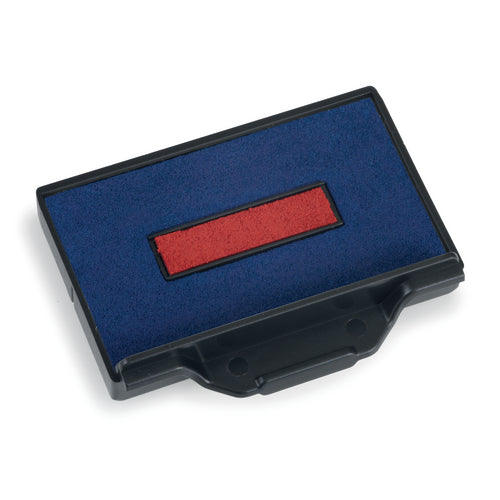 Trodat 5203 replacement ink pad — Blue/Red