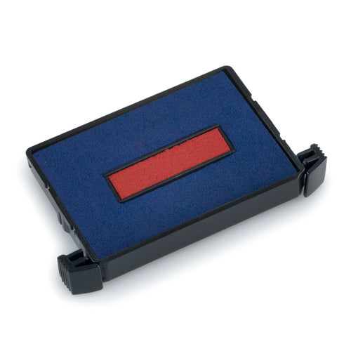 Trodat 4750 replacement ink pads — Blue/Red