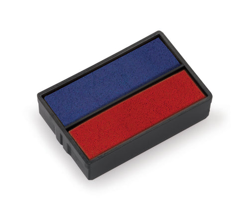 Trodat 4850 replacement ink pads — Blue/Red