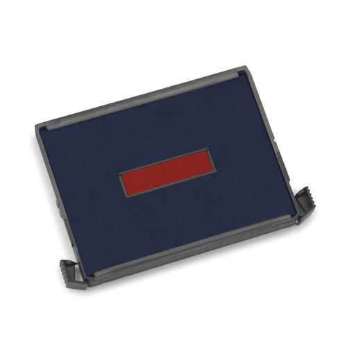 Trodat 4927 / 4727 replacement ink pads — Blue/Red