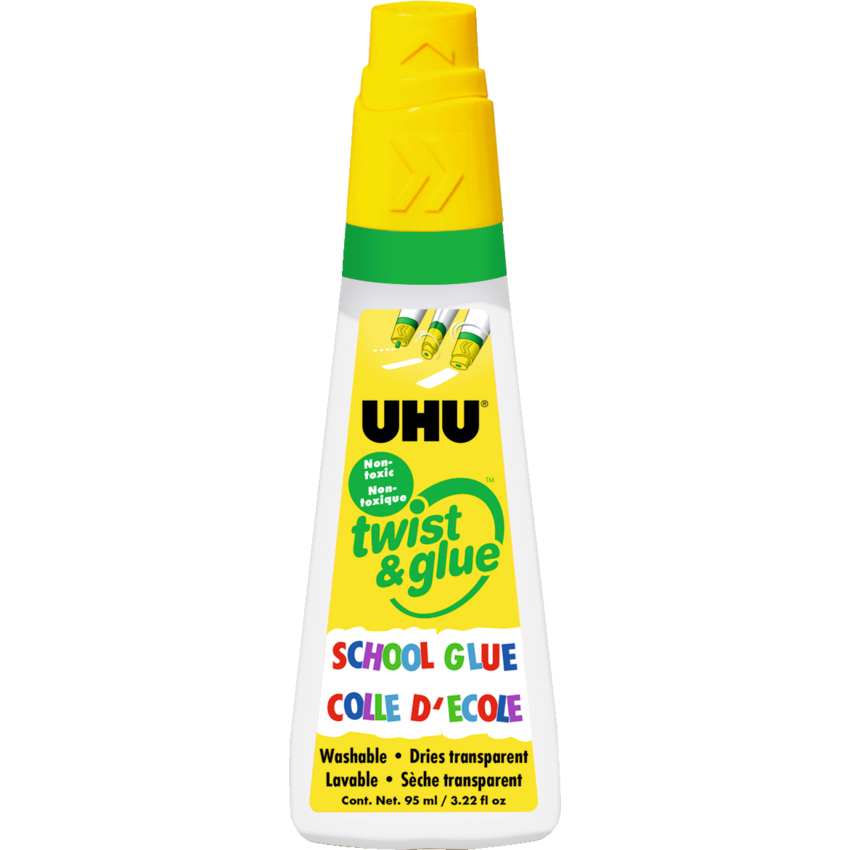 UHU GLUE - WHITE WASHABLE TWIST