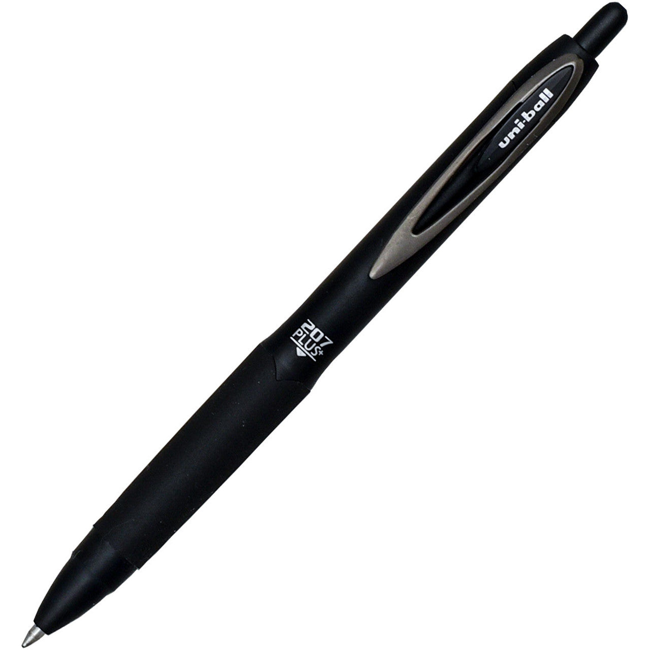 Uniball 207 Plus+ Gel Retractable Pen -  0.7mm Black 70462