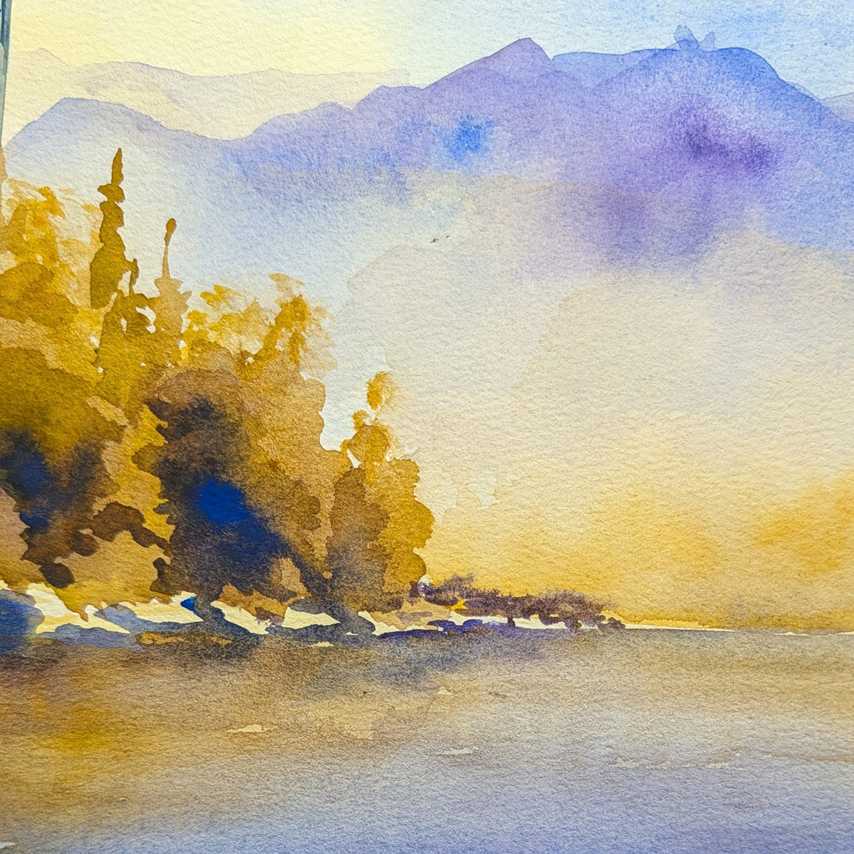Wet on Wet Watercolour