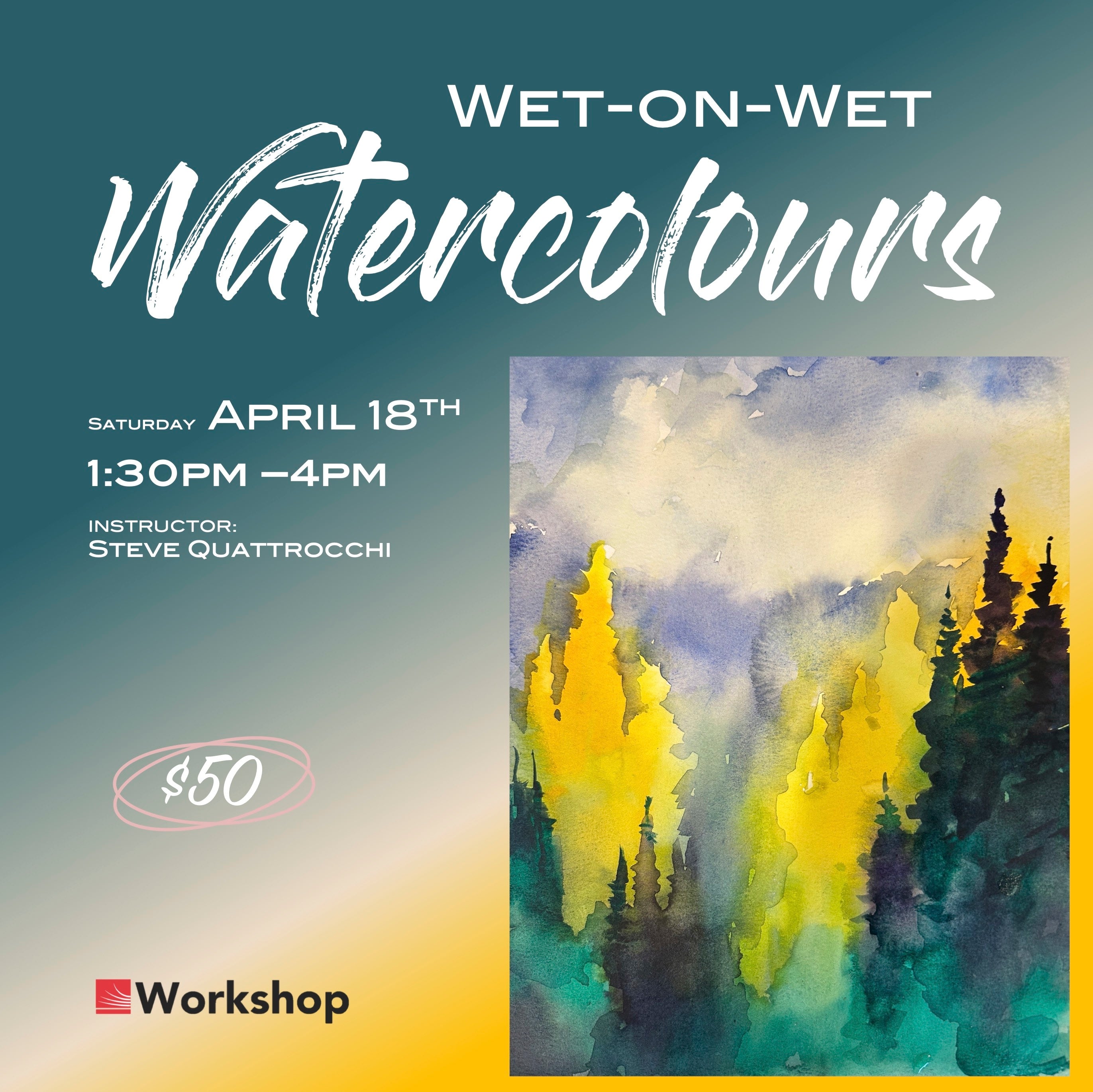 Wet-on-Wet Watercolour Painting