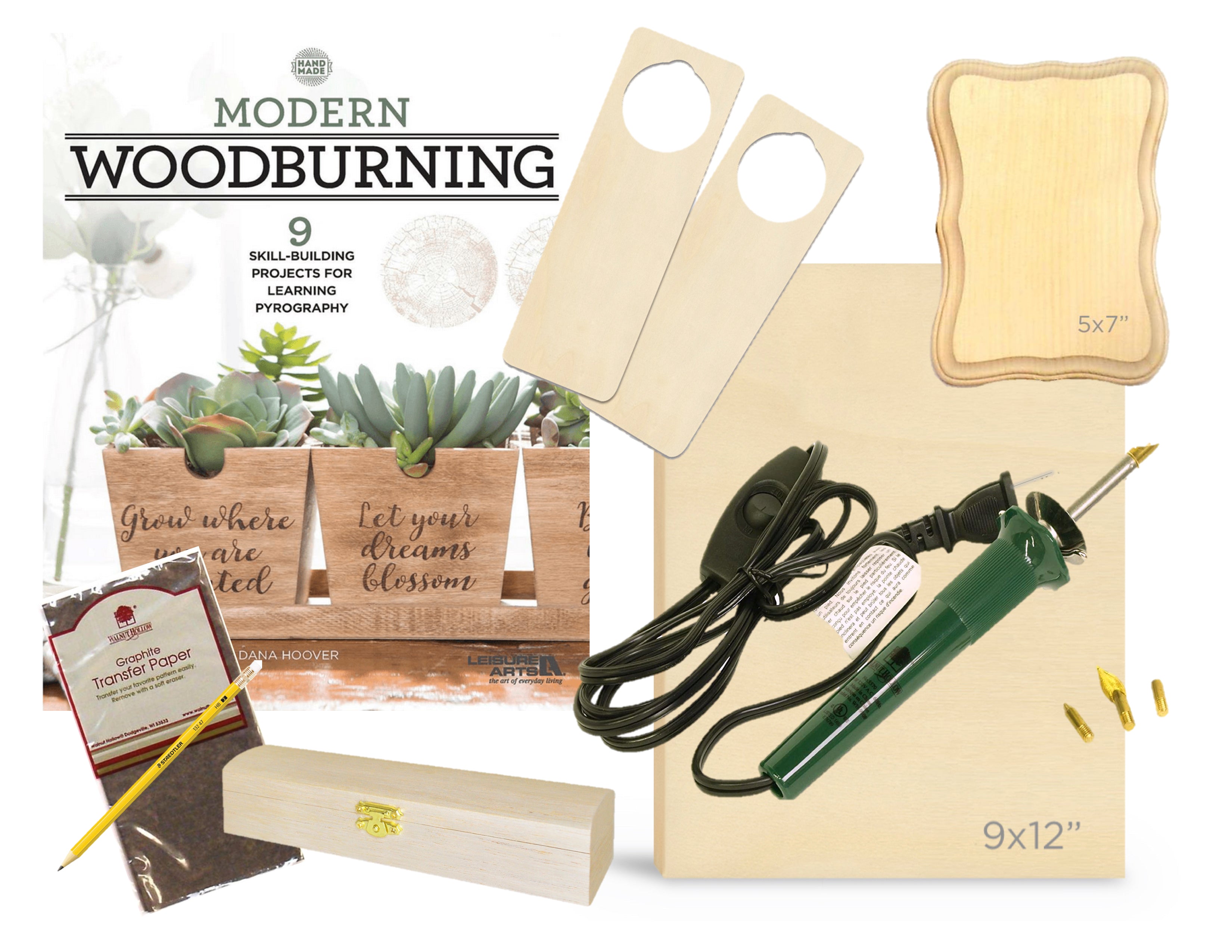 Woodburning - Complete Starter Set