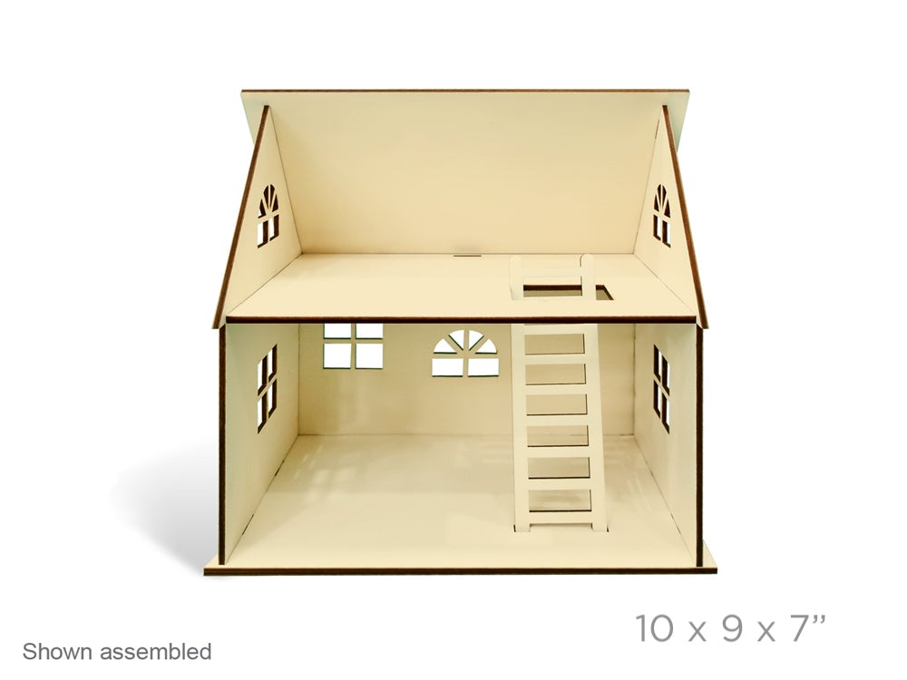 Miniature Wood Building Kits