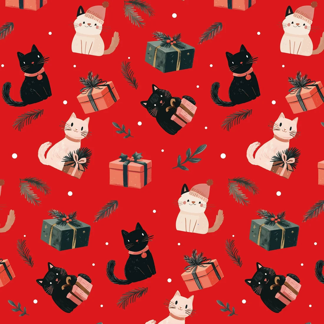 Christmas Wrapping Paper Counter Roll (76.6 cm x 254 m)