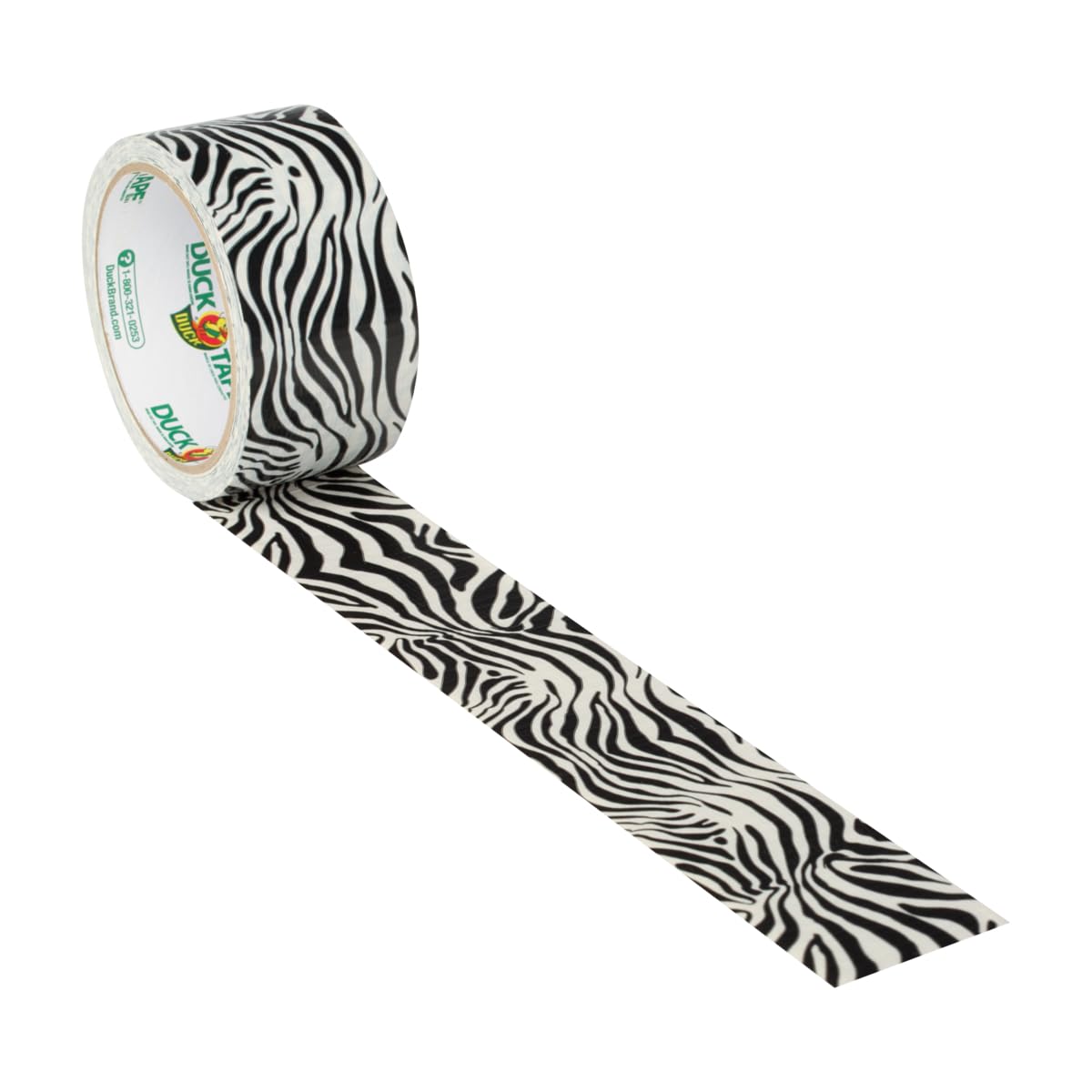 DUCK TAPE 2"X10YDS ZEBRA