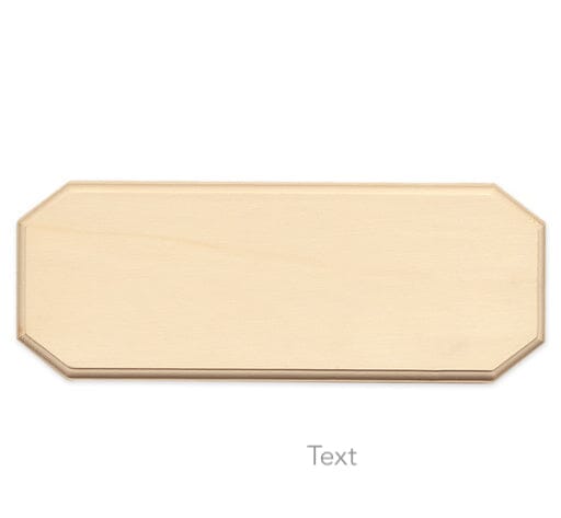 Wood Plaque (pack of 3)